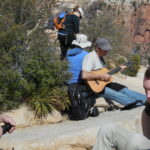 Kytarista na Angel's Landing