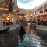 Umělý kanál v hotelu The Venetian