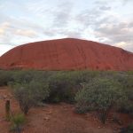 Východ slunce u Uluru