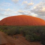 Východ slunce u Uluru