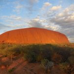 Východ slunce u Uluru